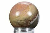 Polished Polychrome Jasper Sphere - Madagascar #383949-1